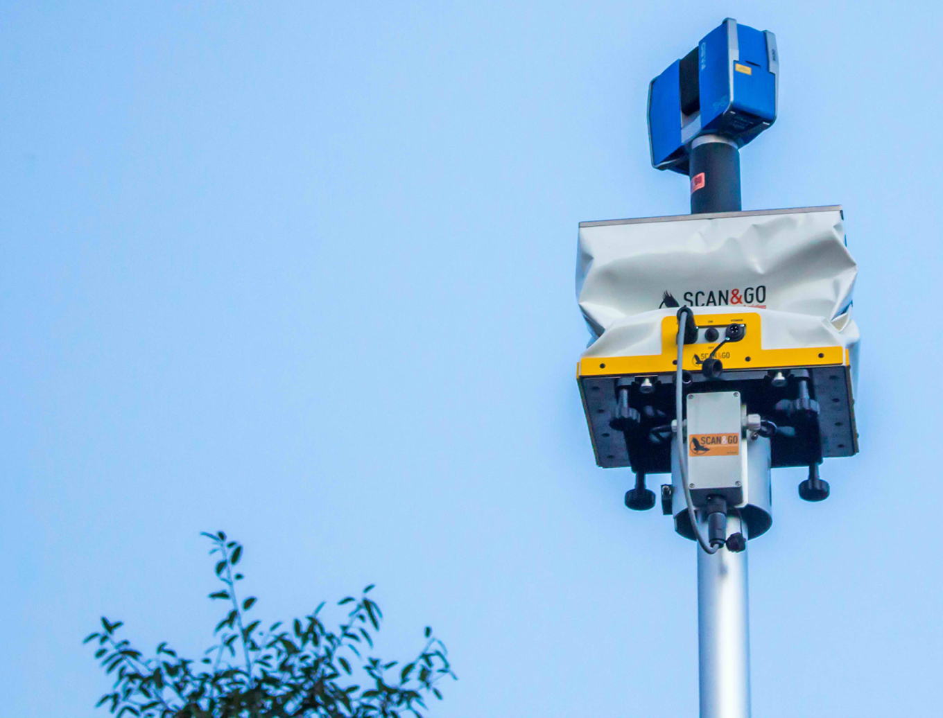 Scan & Go elevated laser scanning equipment